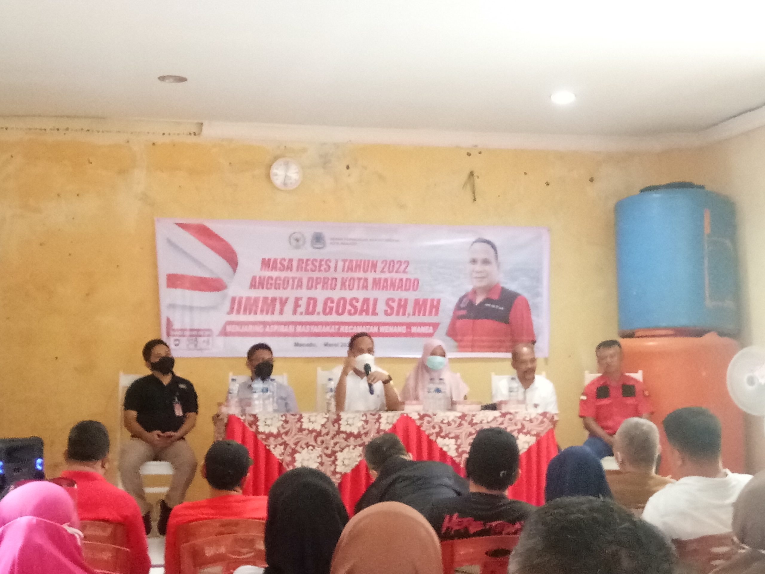 Jimmy Gosal Gelar Reses di Komo Luar