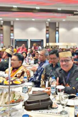 Dampingi Gubernur Sulut, Ruslan Abdul Gani Hadiri PSBM di Makassar Bersama Ketua KKSS Manado
